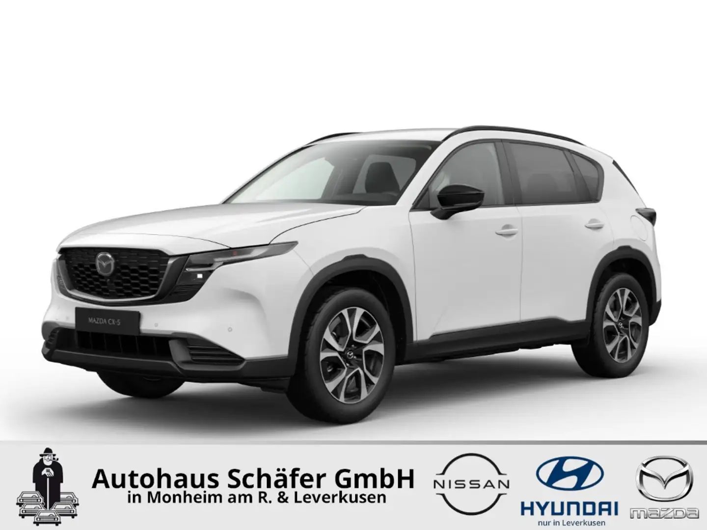 Mazda CX-5 (2026) EXCLUSIVE-L. e-Skyactiv-G 141PS AWD Bose 36 Weiß - 1