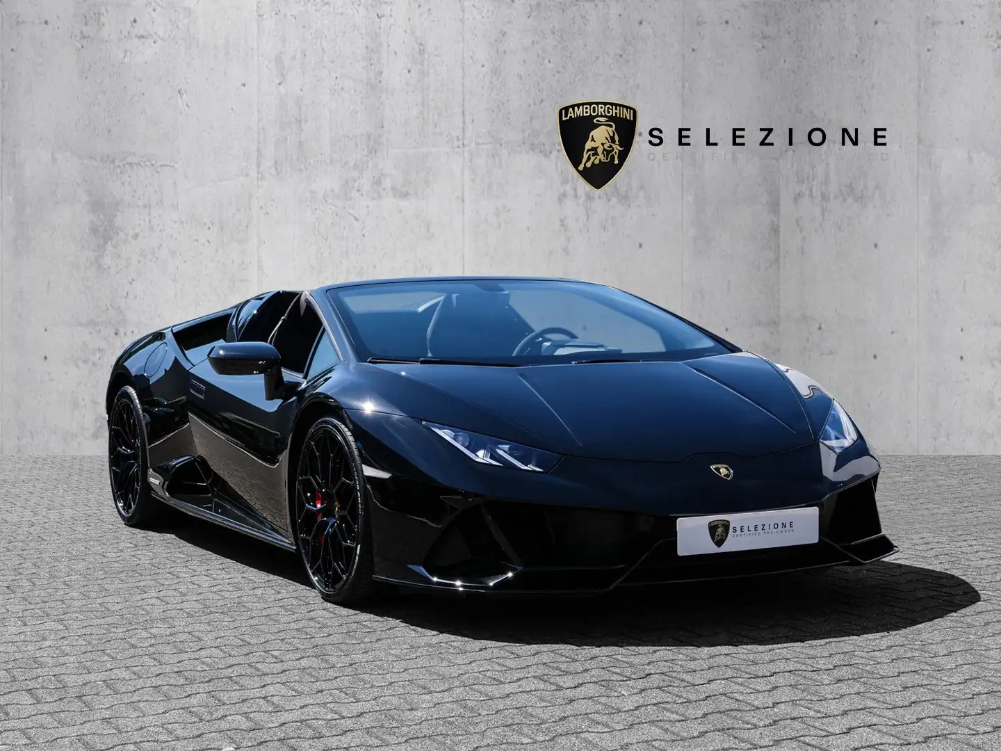 Lamborghini Huracán EVO Spyder Nero Helene, Lifting System Schwarz - 1