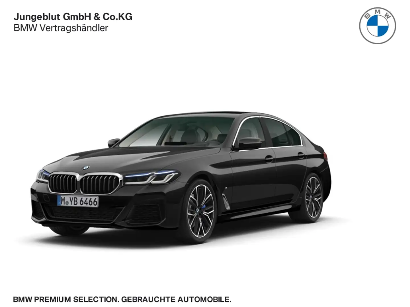 BMW 540 d xDrive Limousine M Sport Glasdach/Laserlicht/AHK Noir - 1