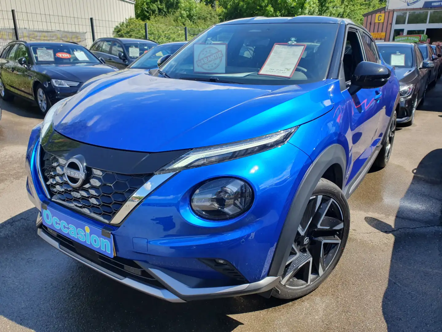 Nissan Juke 1.6 HYBRID 145CV N-DESIGN 4AMT Bleu - 1