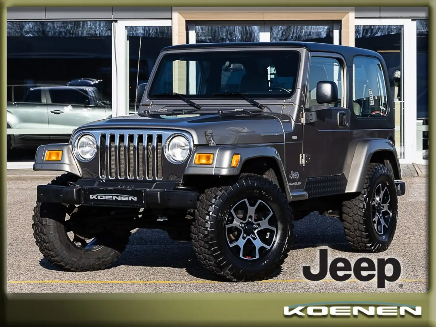 Jeep Wrangler TJ 4.0 L6 2-D Hard Top Automaat, Super Uniek, Braun - 1