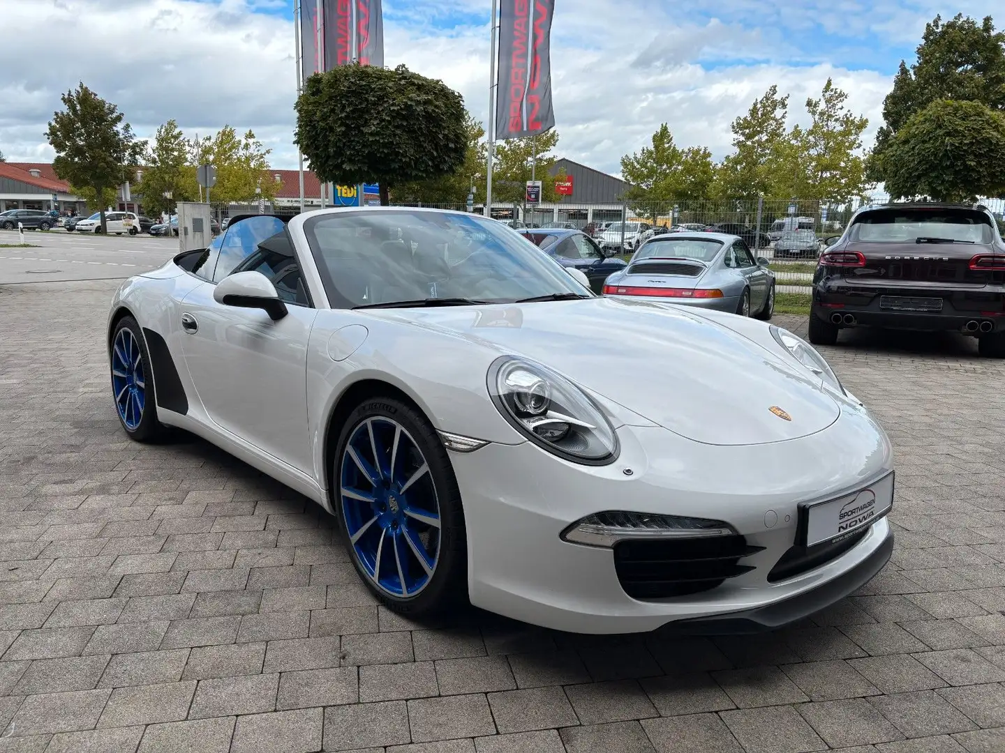 Porsche 991 911 Carrera Cabriolet *Veredelung*Sportauspuff* Weiß - 2
