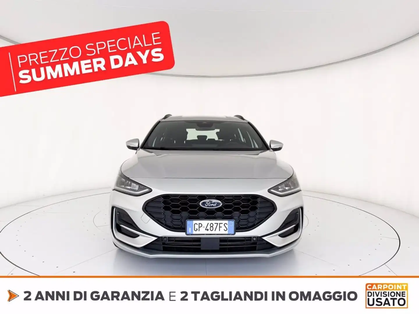 Ford Focus sw 1.0 ecoboost h st-line design 125cv powershift Grey - 2