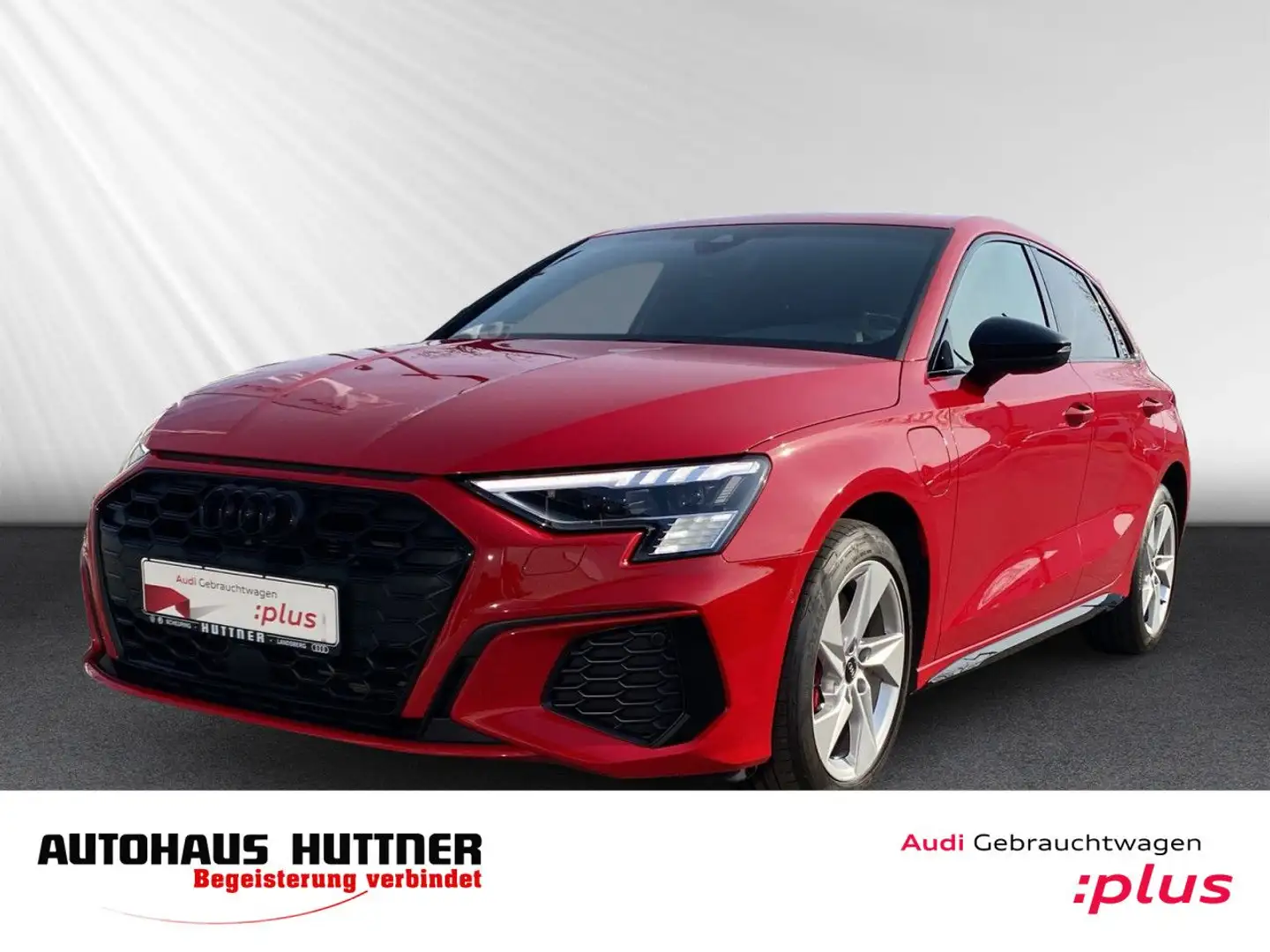 Audi A3 Sportback 45 TFSI e S line S tronic ACC Matrix Piros - 1