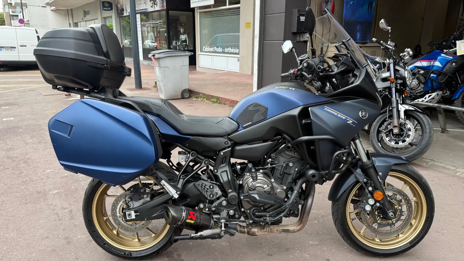 Yamaha Tracer 7 GT Bleu - 1