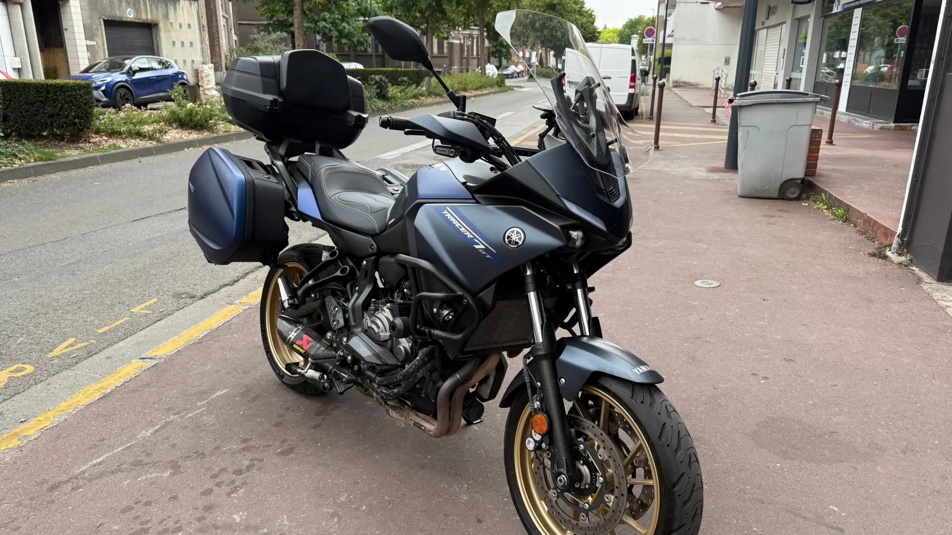 Yamaha Tracer 7 GT Bleu - 2