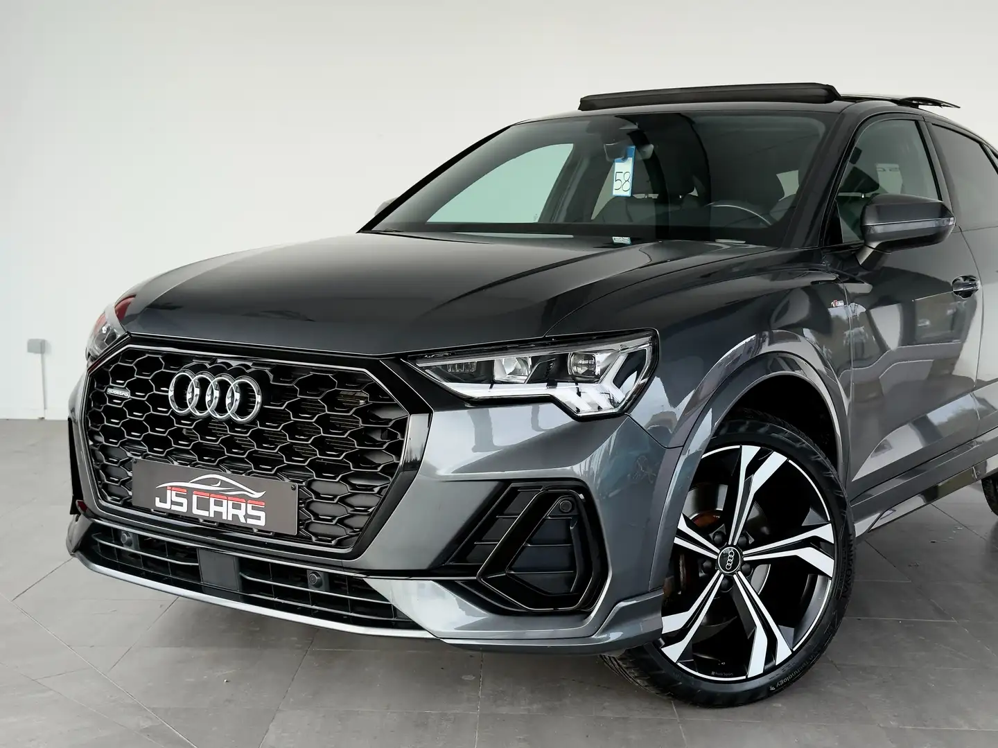 Audi Q3 SPORTBACK 2.0TDiQuattroFULLS-LINE-COCKPIT-T.O-CUIR Grigio - 2