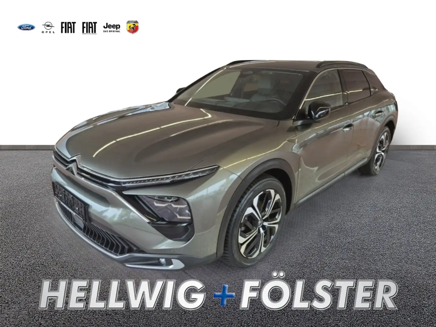 Citroen C5 X Shine 1.2 PureTech Aut. HUD Navi PDC v+h SHZ Gris - 1
