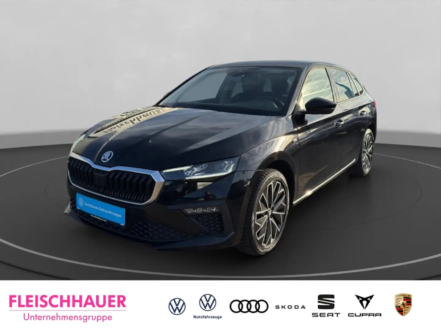Skoda Scala Selection TSI DSG AHK schwenk Travelass ACC HOD VC Schwarz - 1