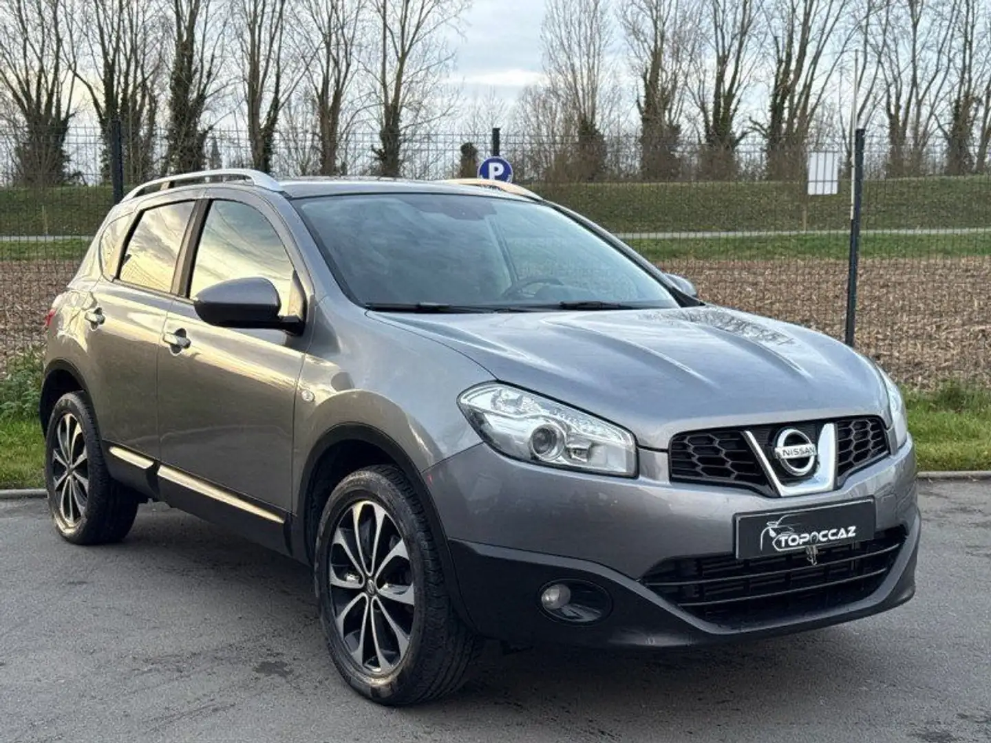 Nissan Qashqai 1.6 DCI 130CH TEKNA * 122.000KM * CAMERA * TOIT PANO * GPS Gris - 2