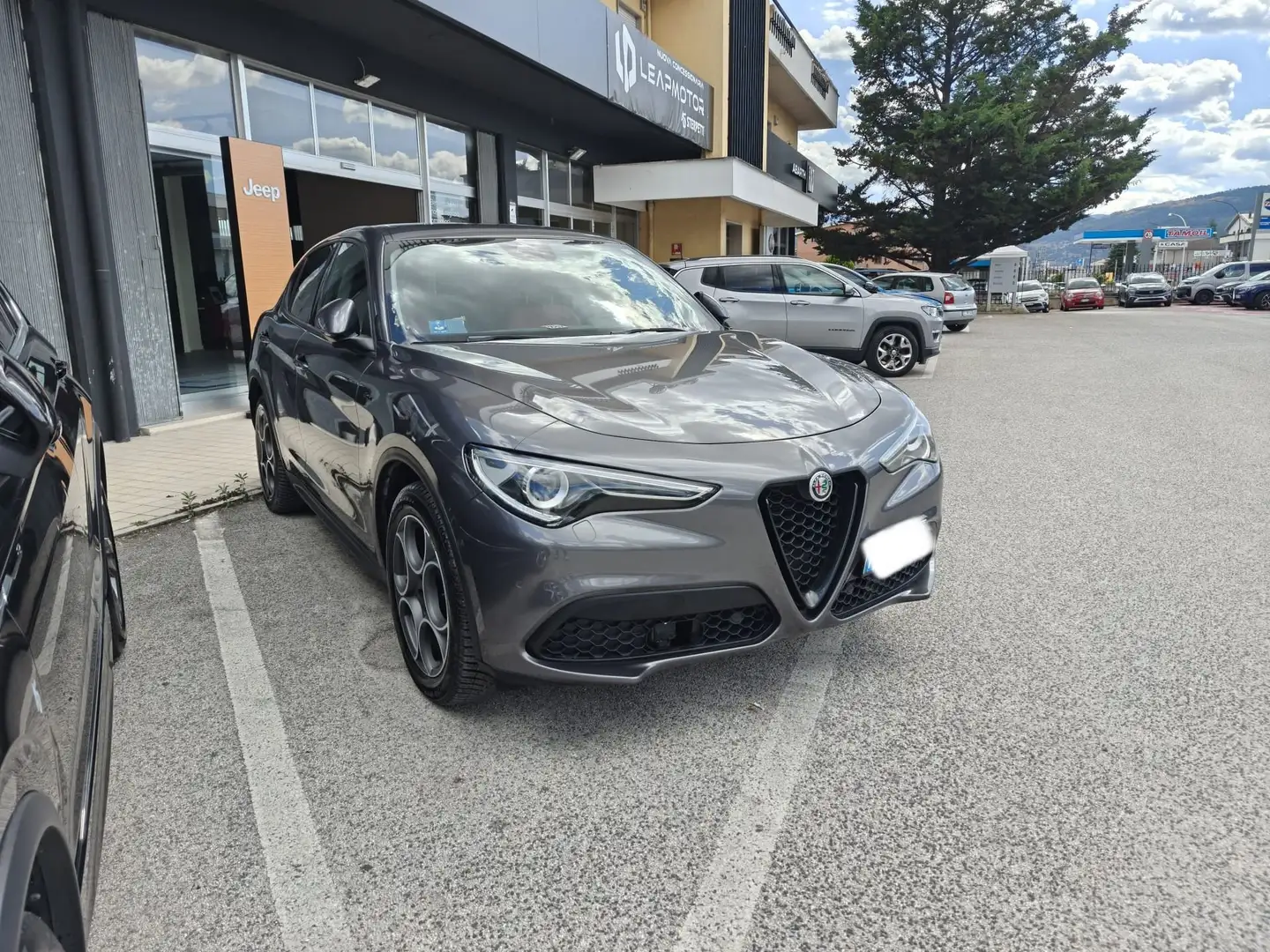 Alfa Romeo Stelvio 2.2 Turbodiesel 190 CV AT8 Q4 Sprint Gris - 2