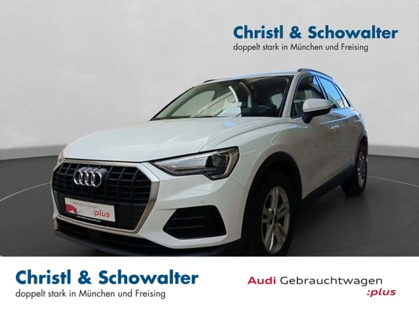 Audi Q3 35TDI NAVI LED RFK VIRTUAL LANE SHZ PDC GRA Blanc - 1