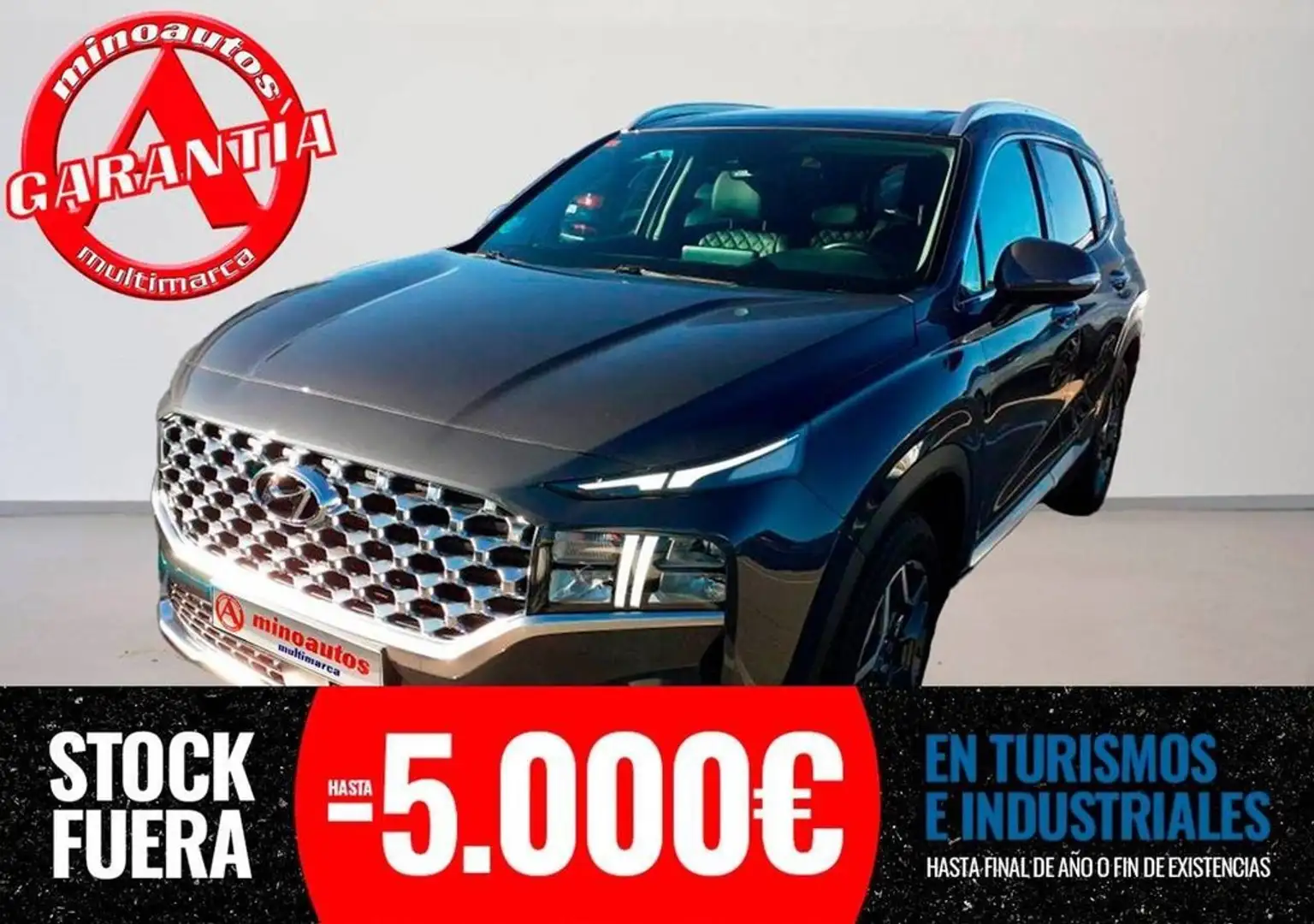 Hyundai SANTA FE 1.6 T-GDI HEV 230 CV 4X2 TECNO 7 PLAZAS Gris - 1