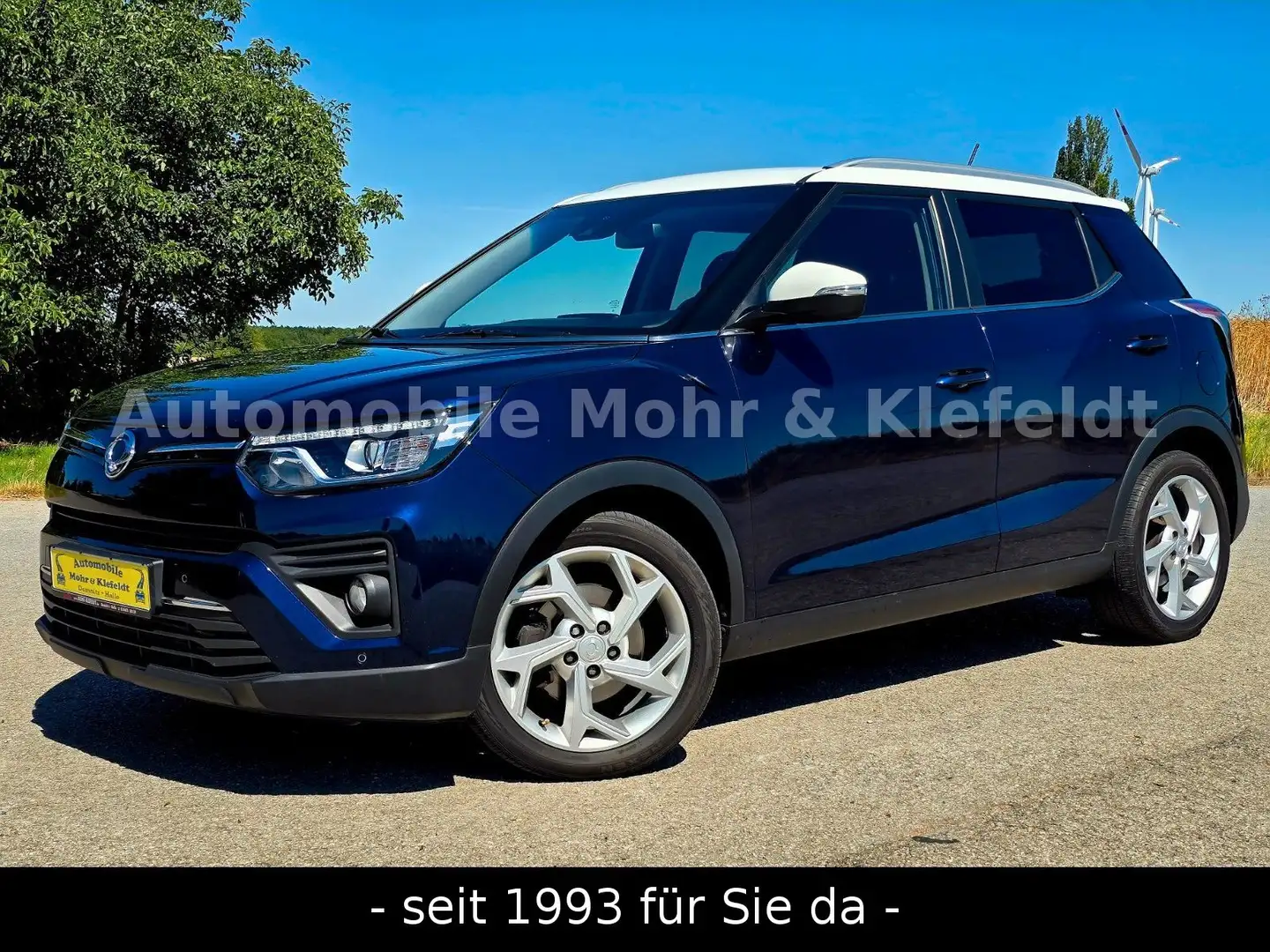 SsangYong Tivoli Fizz 4x2 Automatik*LHZ*SHZ*DAB*NAVI*CAM* Blau - 1