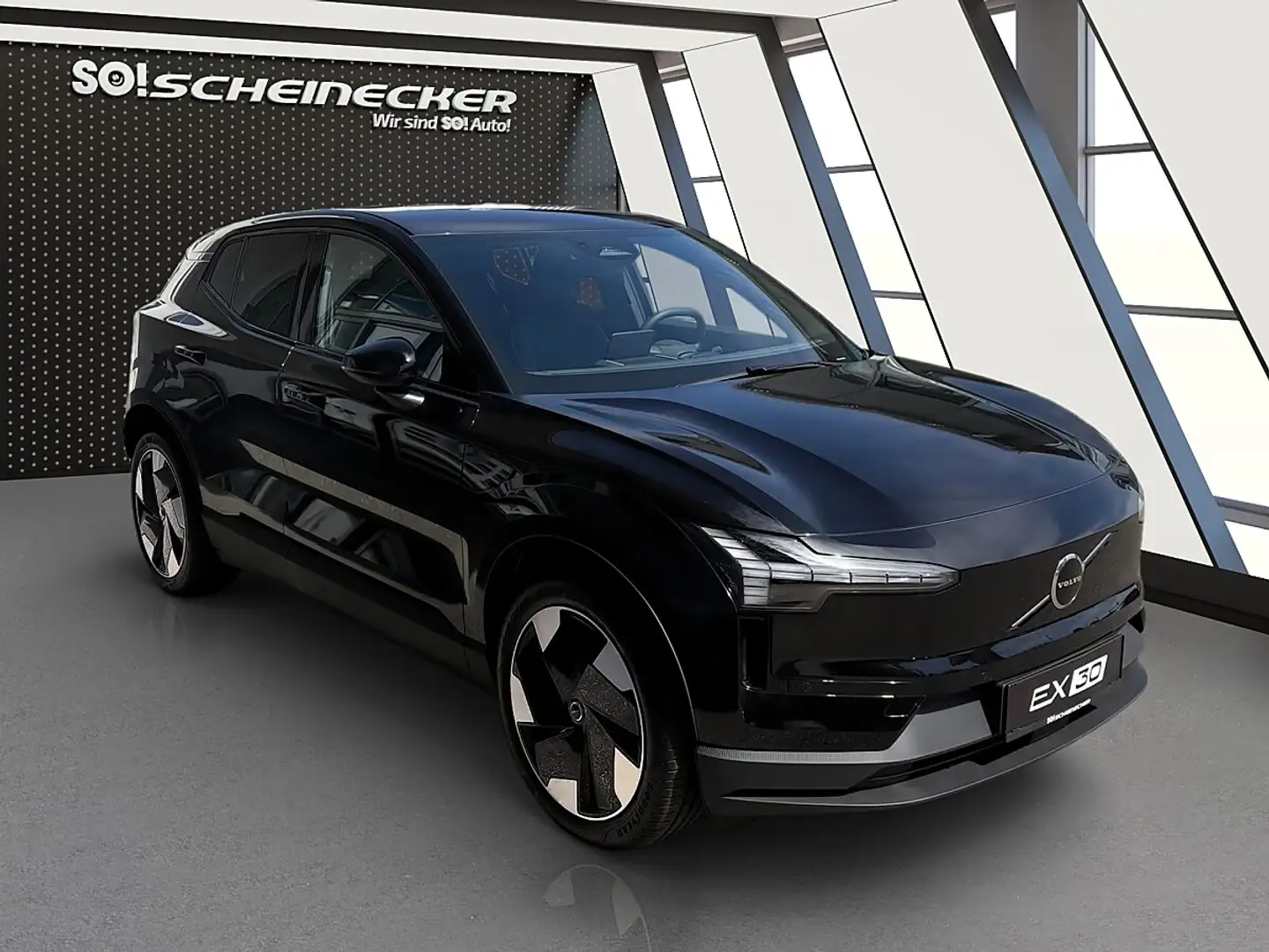 Volvo EX30 Single Motor Extended Range 69kWh Plus Schwarz - 1