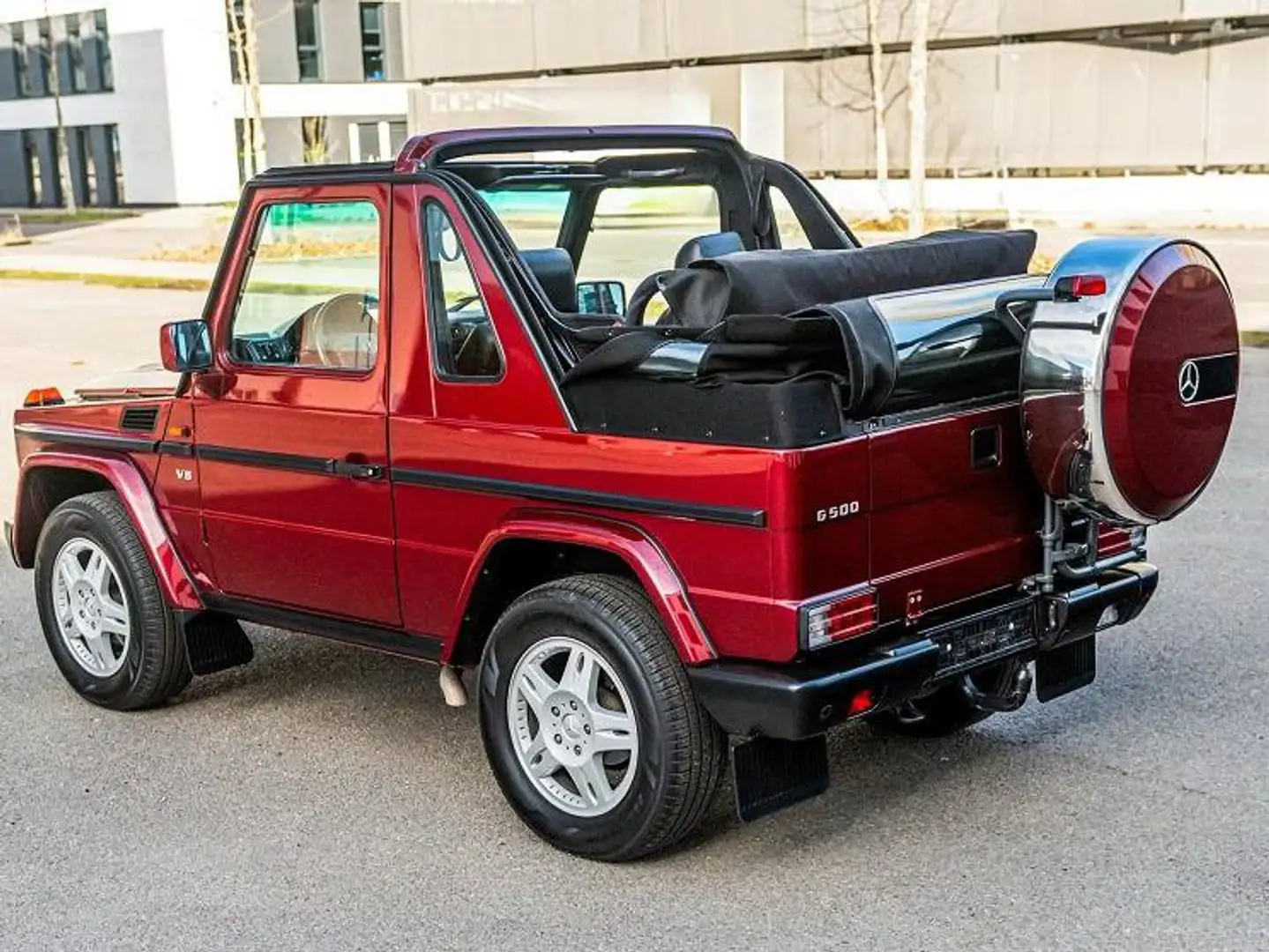 Mercedes-Benz G 500 G 500 V8 Classic Luxury Off-Road Convertible! Rosso - 2