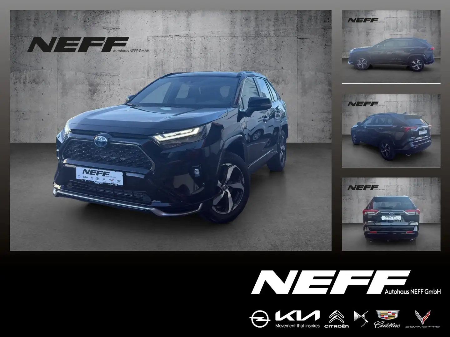 Toyota RAV 4 RAV4 2.5 Teamplayer Standheizung KAM ACC 4x4 Schwarz - 1