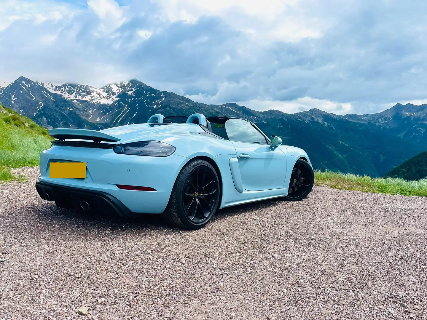 Porsche 718 Spyder PDK Blau - 2