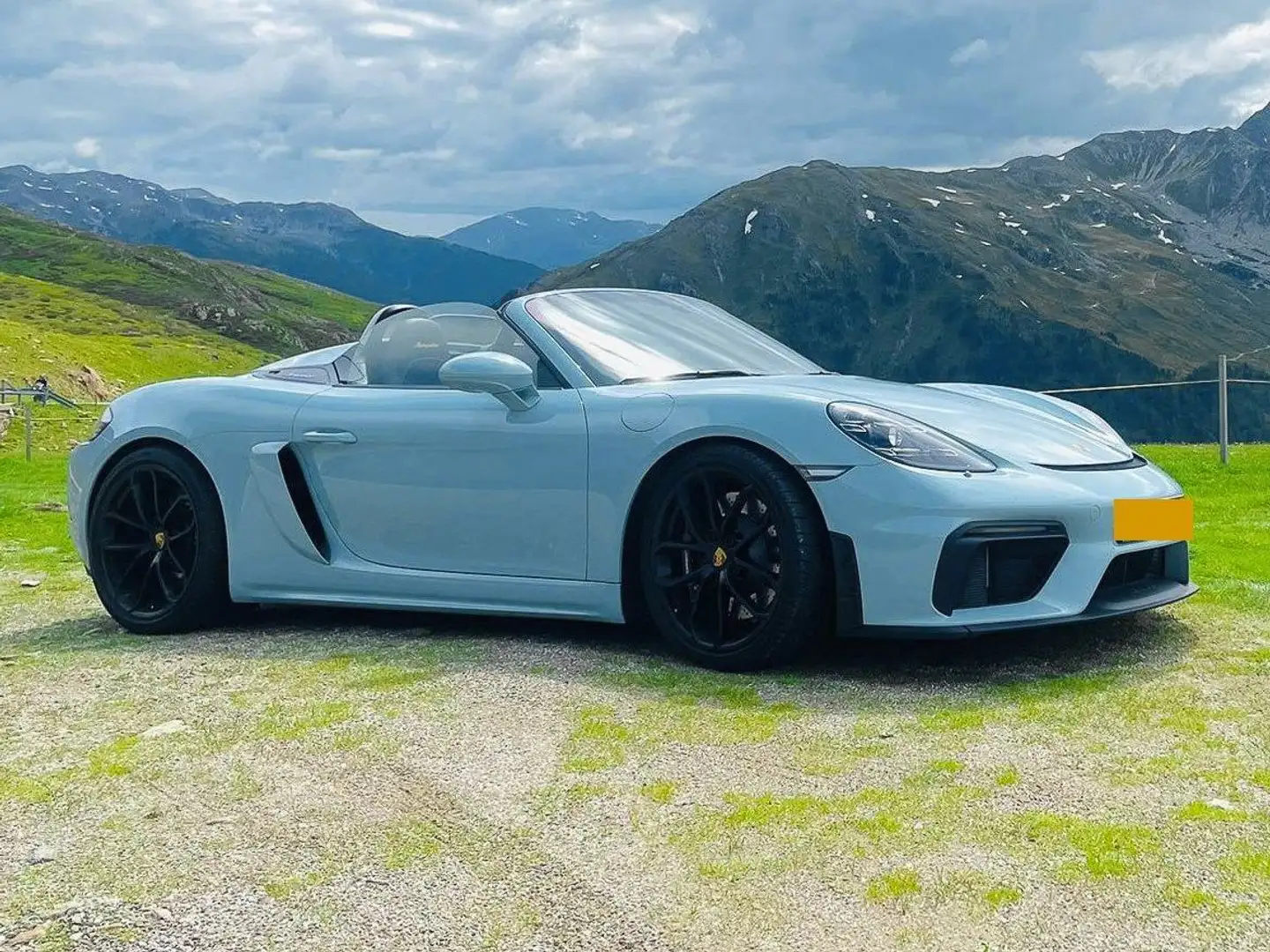Porsche 718 Spyder PDK Blau - 1