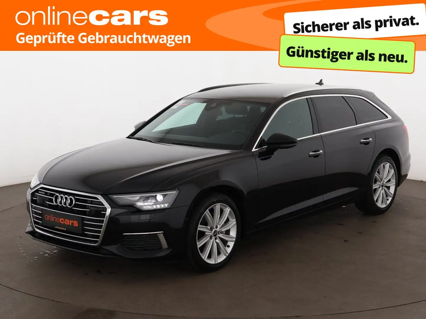 Audi A6 Avant 40 TDI quattro design Aut LED RADAR NAVI Schwarz - 1
