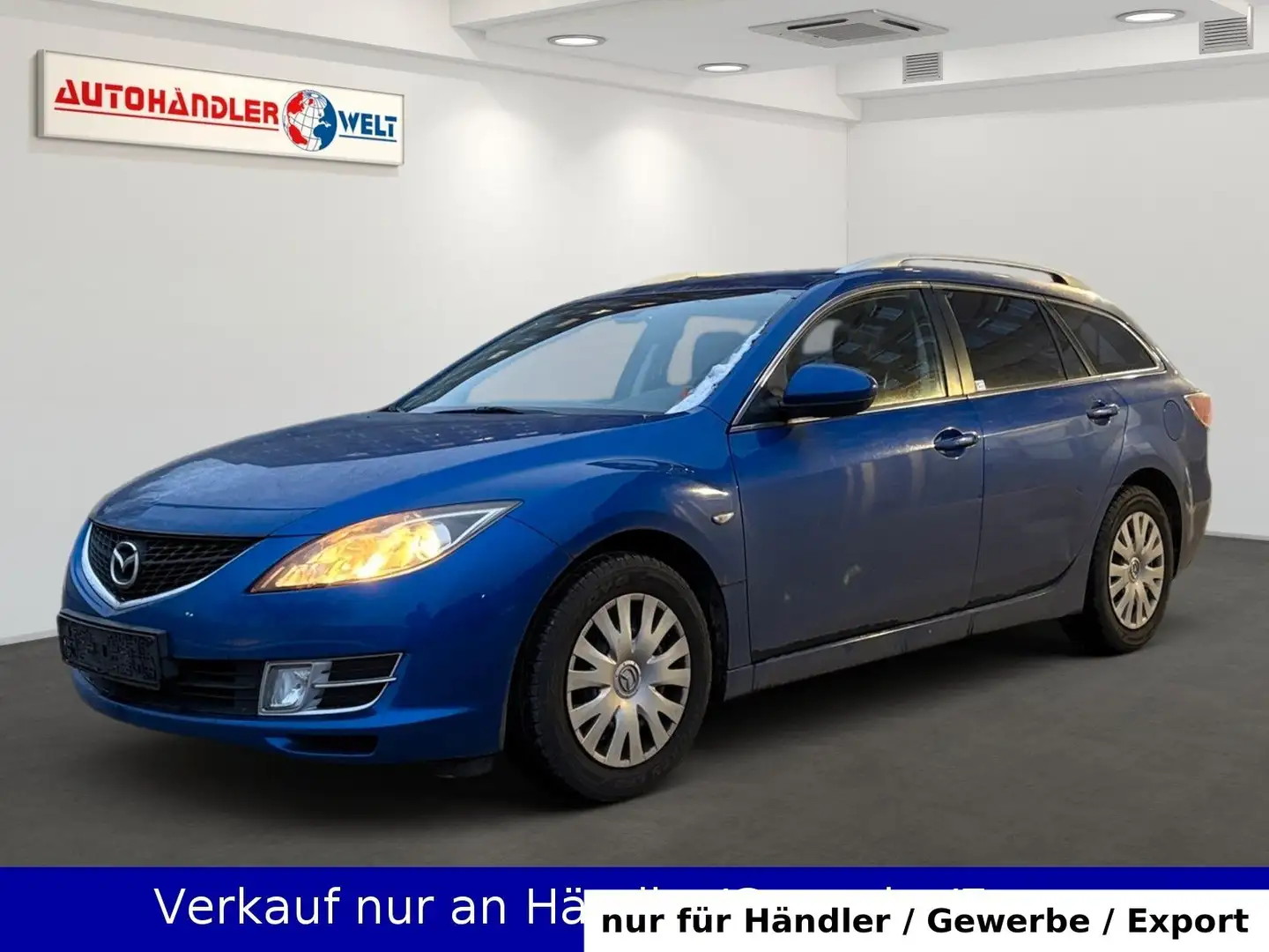 Mazda 6 Kombi 1.8 Exclusive Klimaautomatik PDC Blau - 1