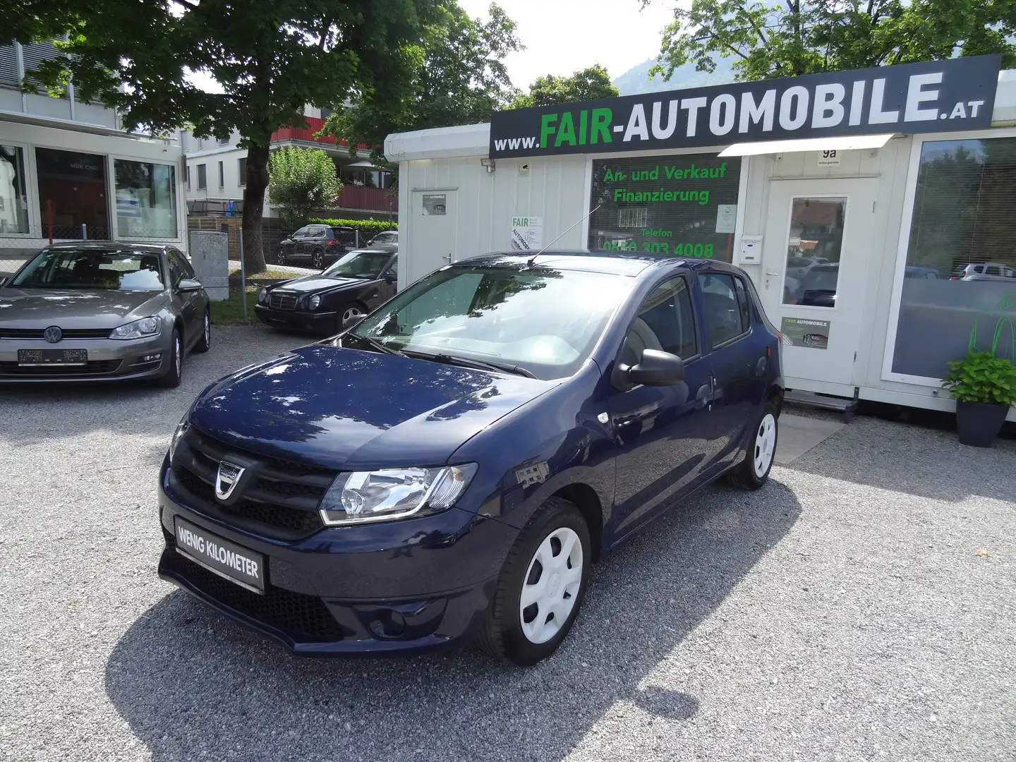 Dacia Sandero Ambiance 1,2 16V 75 !! 4 ZYLiNDER !! BENZiNER Blau - 1