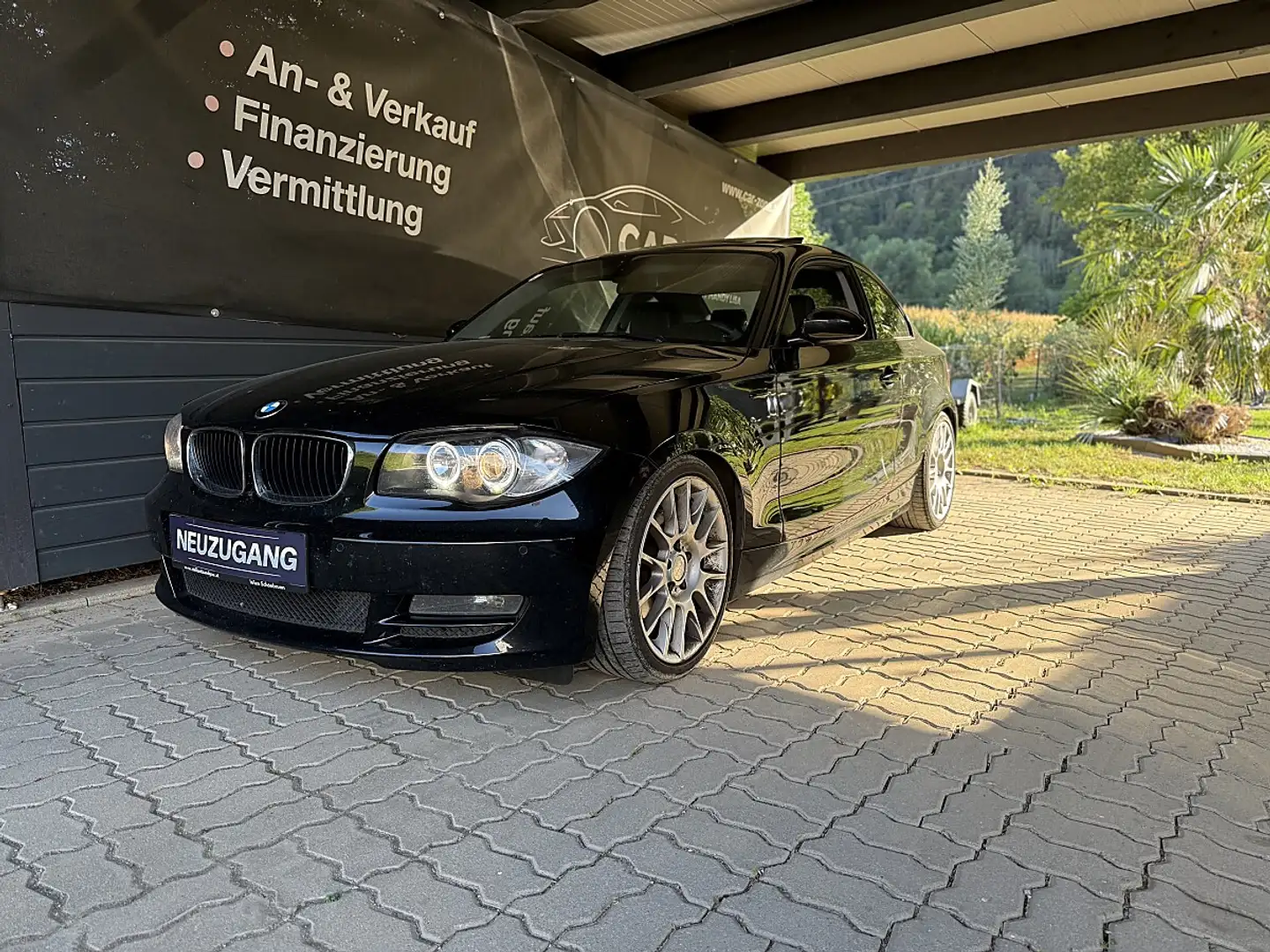 BMW 120 d Coupé *Gewindefahrwerk*Schiebedach*PDC*Tempomat* Schwarz - 1