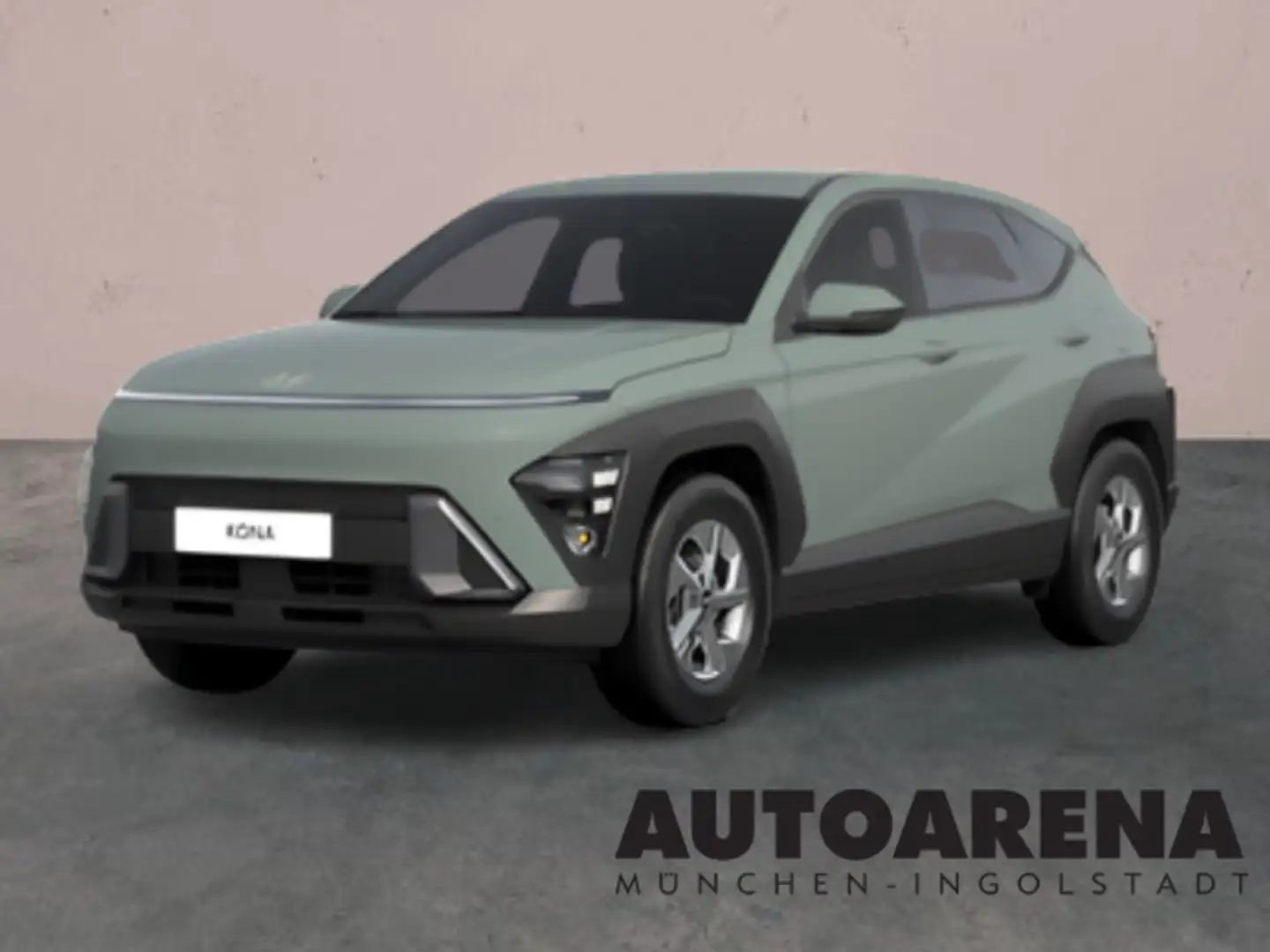 Hyundai KONA Select 1.0 T-GDI Schaltgetriebe Grün - 1