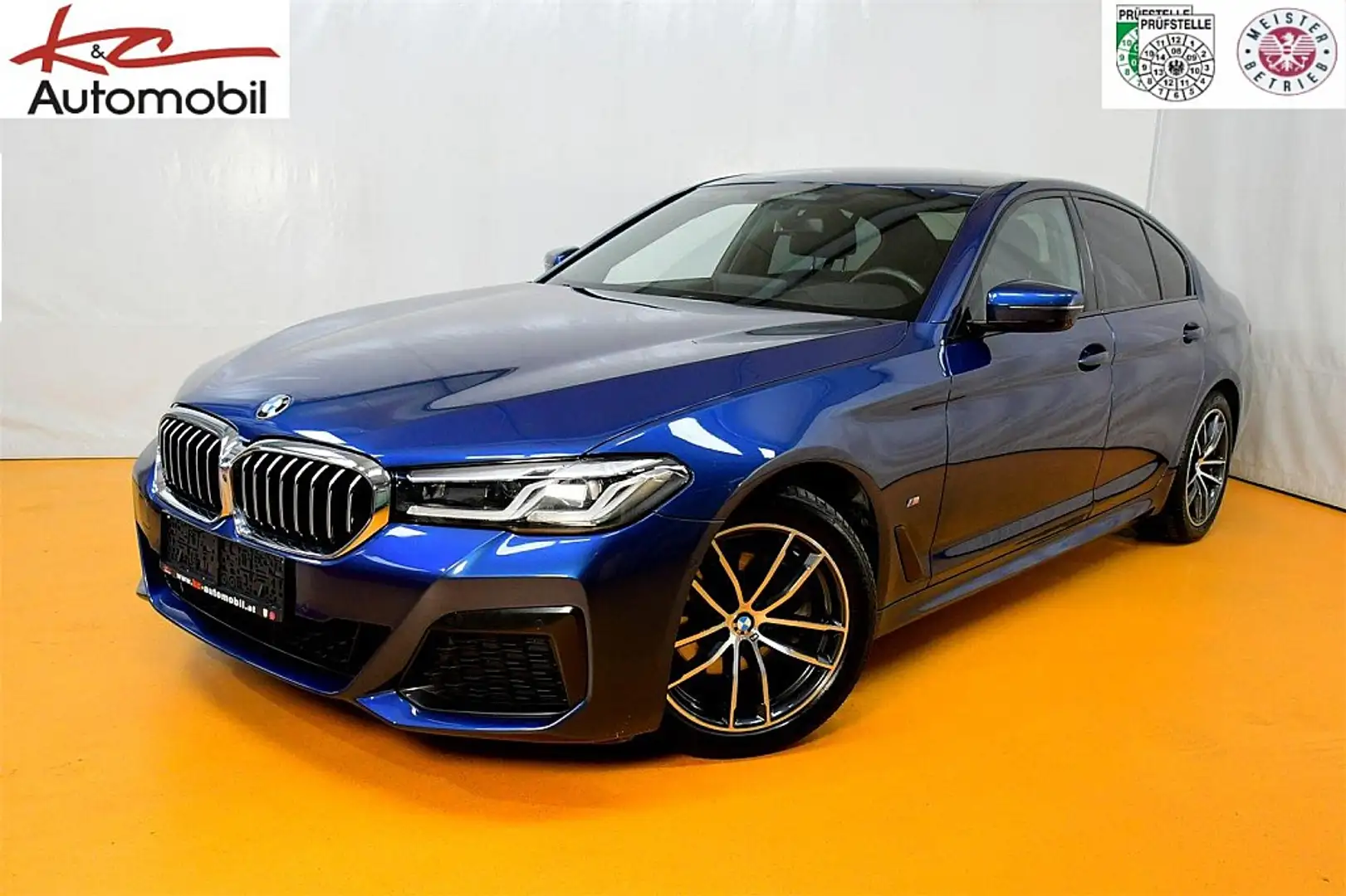BMW 520 d xDrive 48 V Aut. Blau - 1