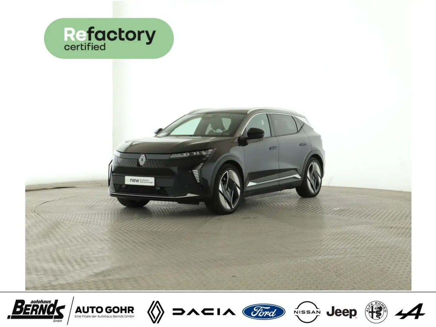 Renault Scenic E-Tech 220 Long Range Iconic EASY-PARK-ASS. KLIMA Noir - 1