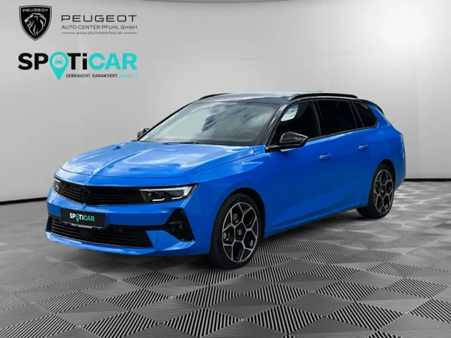 Opel Astra Sports Tourer 1.2 Turbo Hybrid 48 V GS Blau - 1