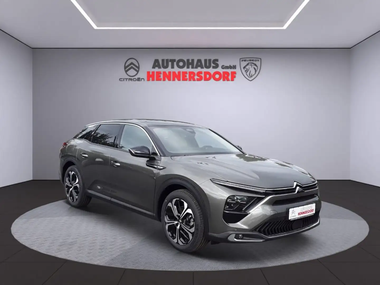 Citroen C5 X Hybrid 225 Start&Stopp e-EAT8 SHINE PACK Grigio - 2