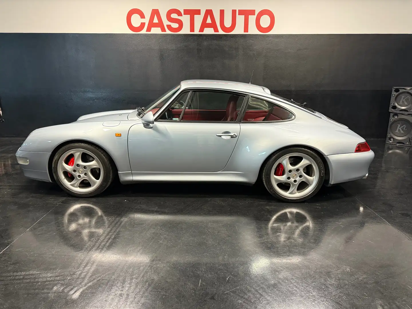 Porsche 993 911 Coupe 3.6 Carrera 4S MANUALE 1PRO DA CONCORSO Gümüş rengi - 1