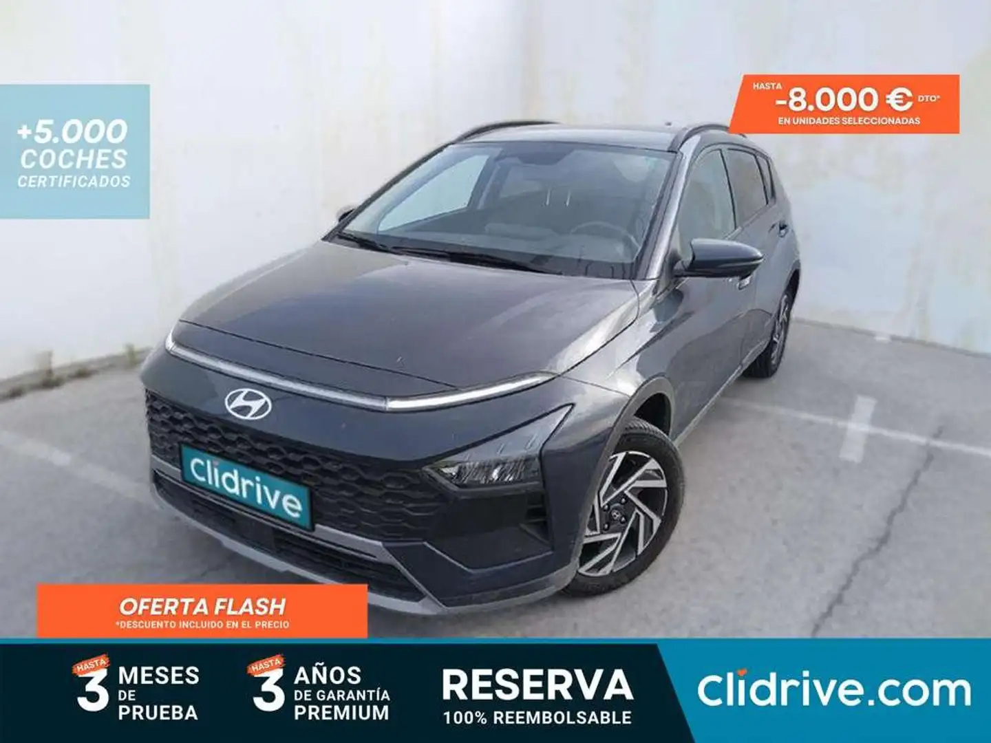 Hyundai BAYON 1.0 TGDI 48V Maxx Gris - 1