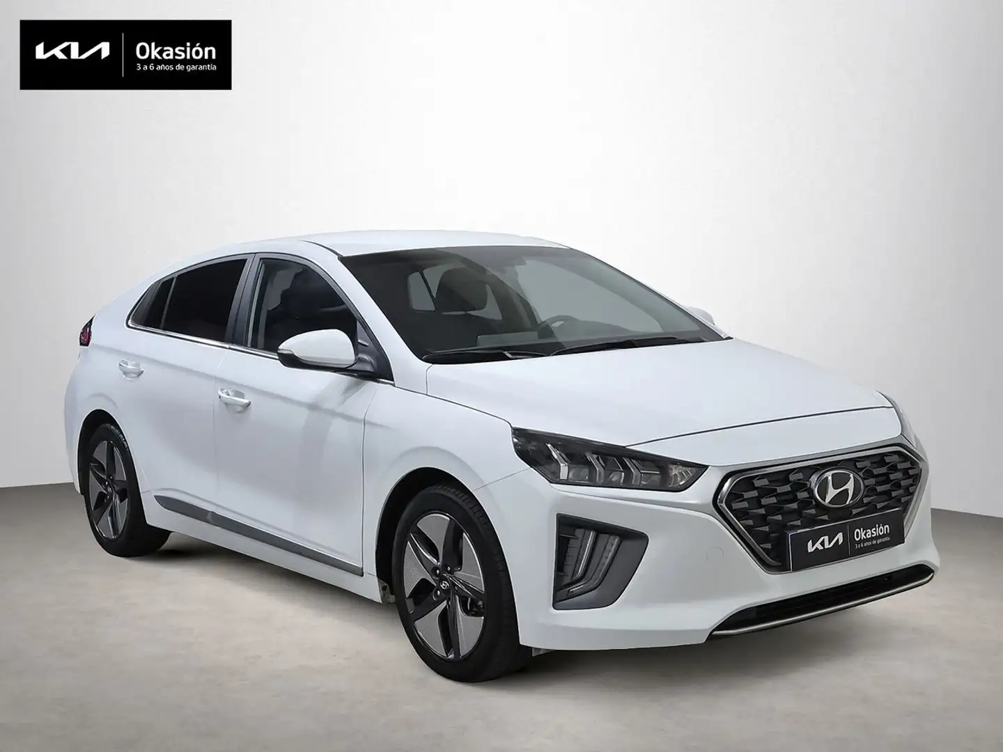 Hyundai IONIQ 1.6 GDI HEV Tecno DCT Blanc - 1