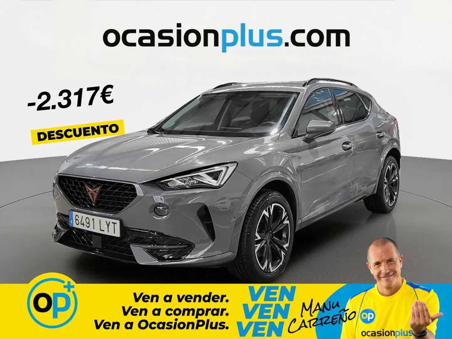 CUPRA Formentor 2.0 TDI 150 DSG 4Drive Gris - 1