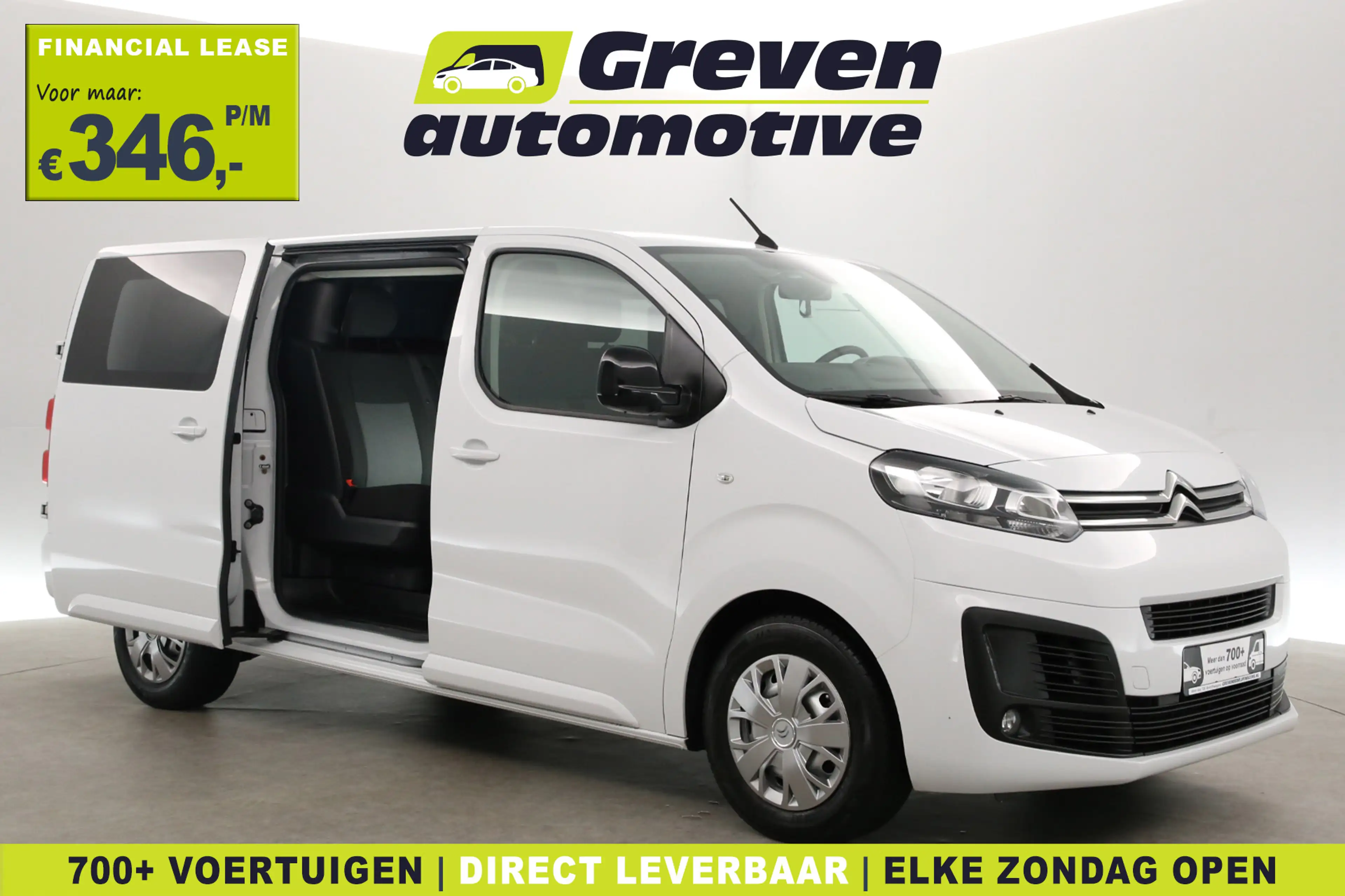 Fiat Scudo Citroën Jumpy 2.0 BlueHDI 145PK L3H1 | DC | 6 Zits