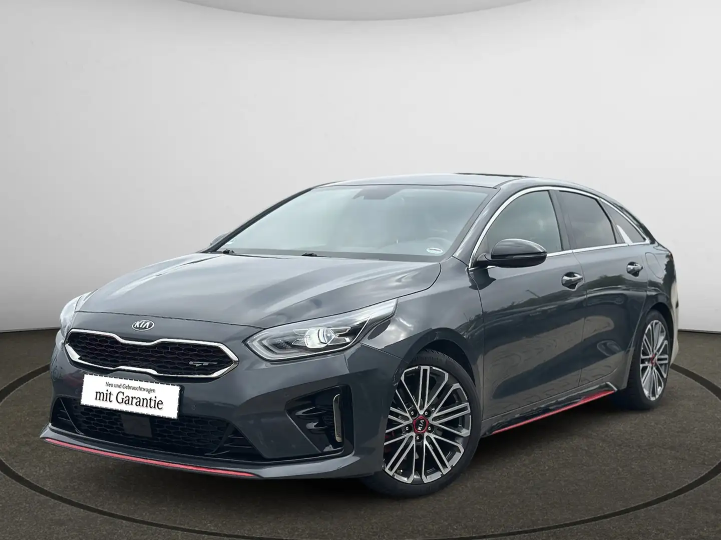 Kia ProCeed / pro_cee'd GT Garantie, ACC, Spur, Totw. Memory, Alcantara Grijs - 1
