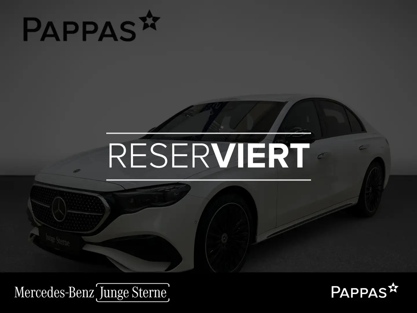 Mercedes-Benz E 300 e 4MATIC mit EQ Hybrid Technologie Limousine AMG L Wit - 1