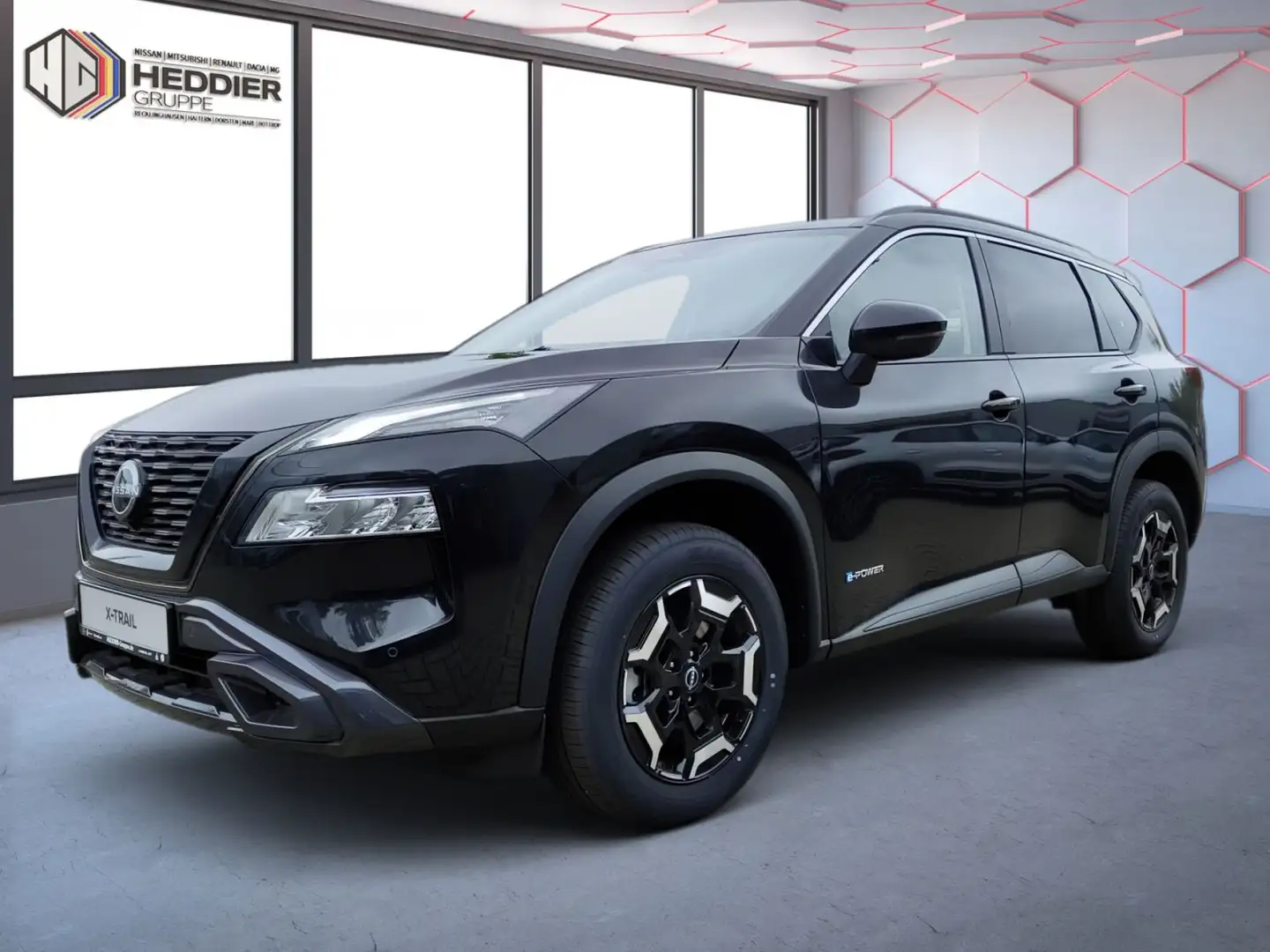 Nissan X-Trail e-Power N-Trek e-4orce *NAVI*KLIMA*SITHZ Schwarz - 1