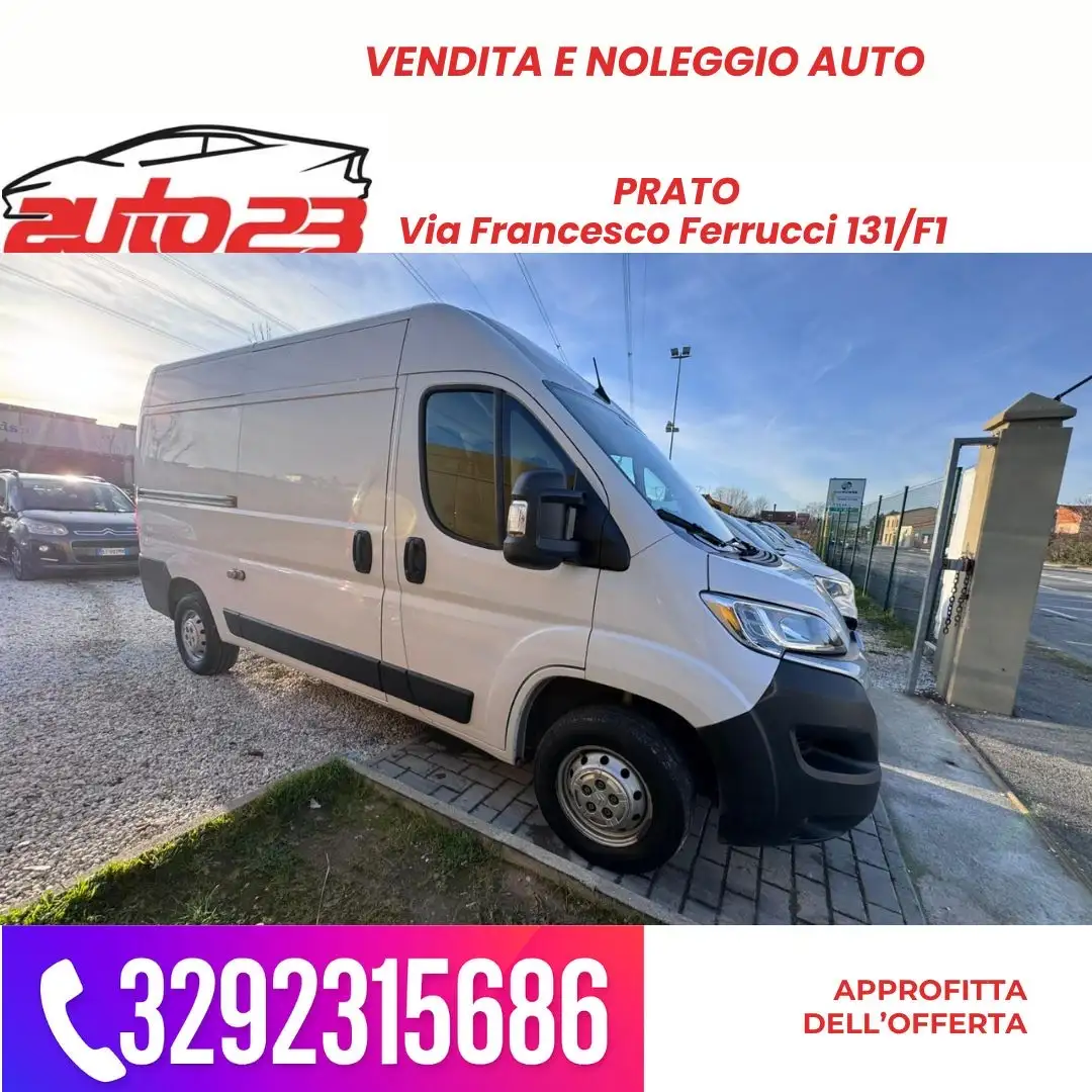 Citroen Jumper Citroen Jumper 33 BlueHdi 120CV + Iva Blanc - 1