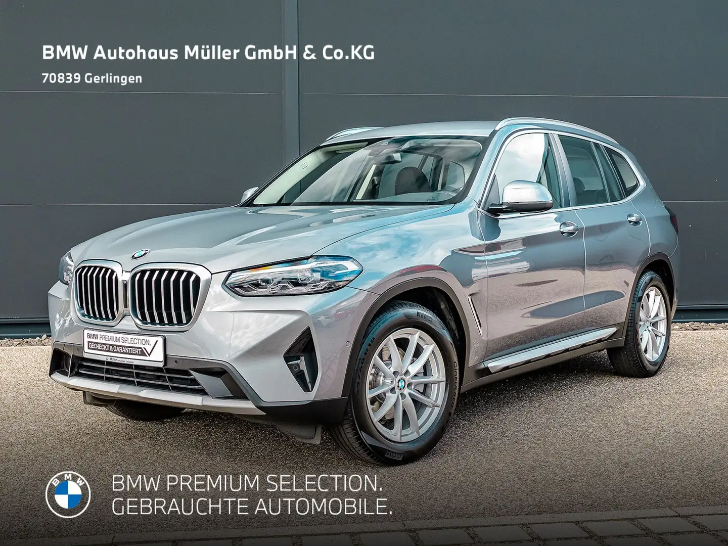 BMW X3 xDrive20iA LED Navi CarPlay DAB Kamera 1VB PDC Gris - 2