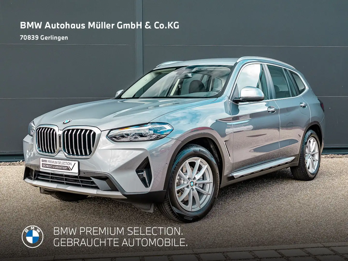 BMW X3 xDrive20iA LED Navi CarPlay DAB Kamera 1VB PDC Gris - 1