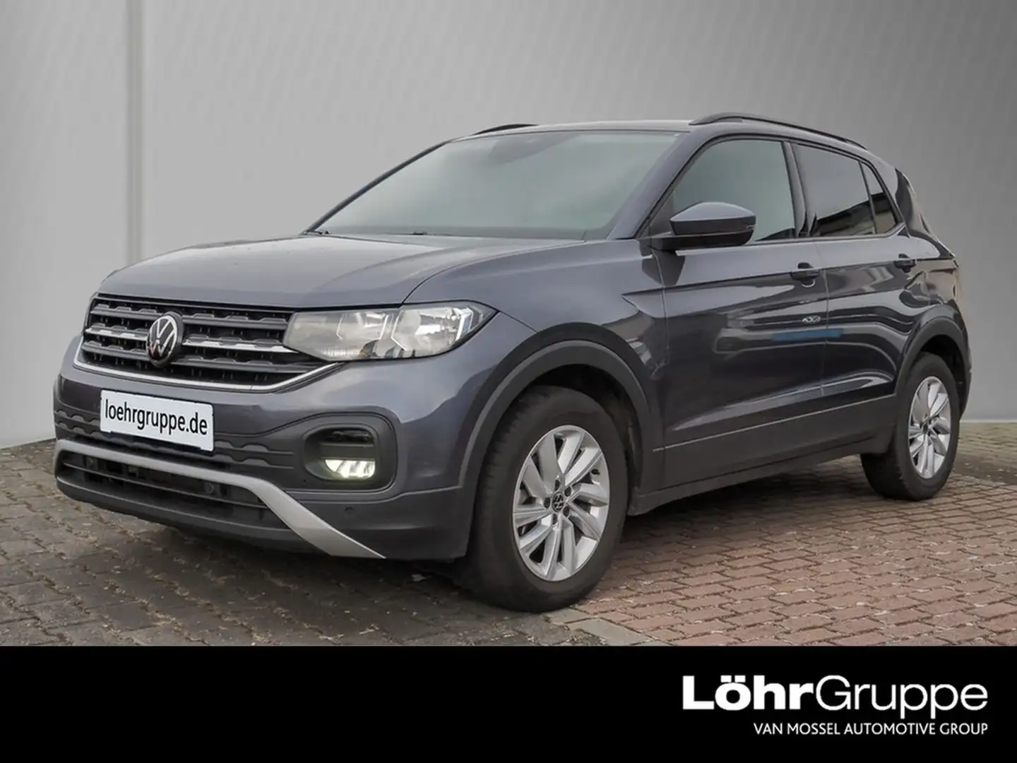 Volkswagen T-Cross 1.0 TSI DSG Life Navi+VC ACC RFK+PDC SHZ Grau - 1