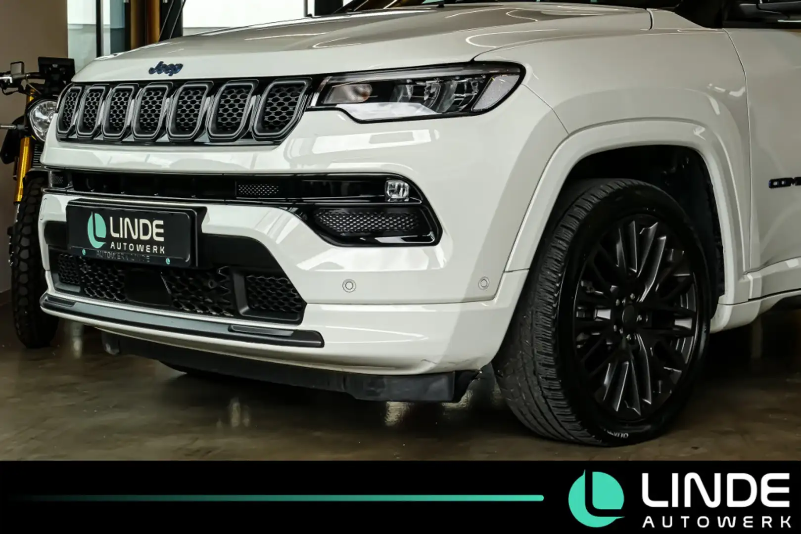 Jeep Compass S Plug-In Hybrid 4WD |NAVI|ACC|ALPINE Blanc - 2