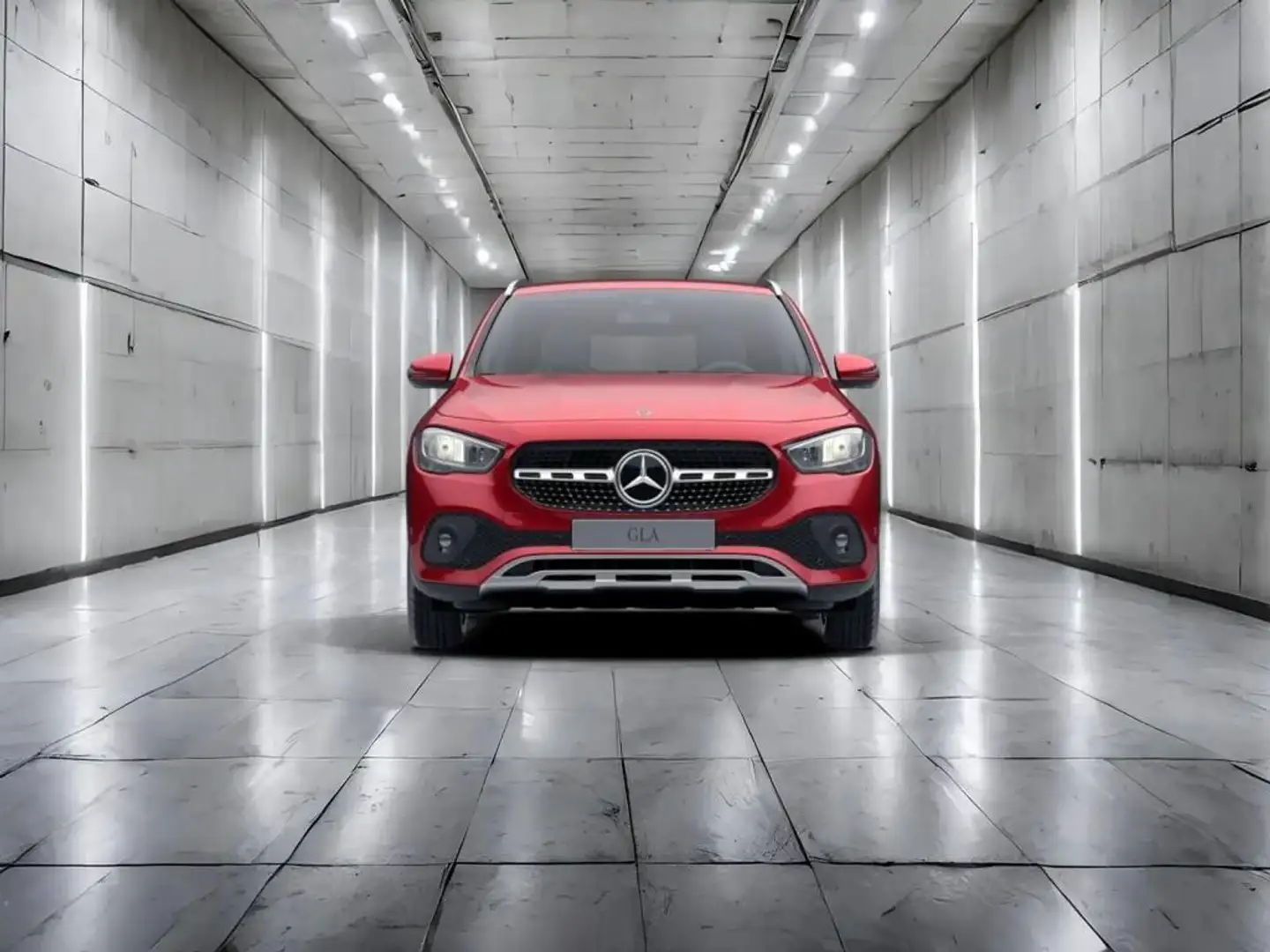 Mercedes-Benz GLA 200 4M STYLE+AHK+KAM.+LNKR.HZG.+MBUX+AMBI+ Rot - 2