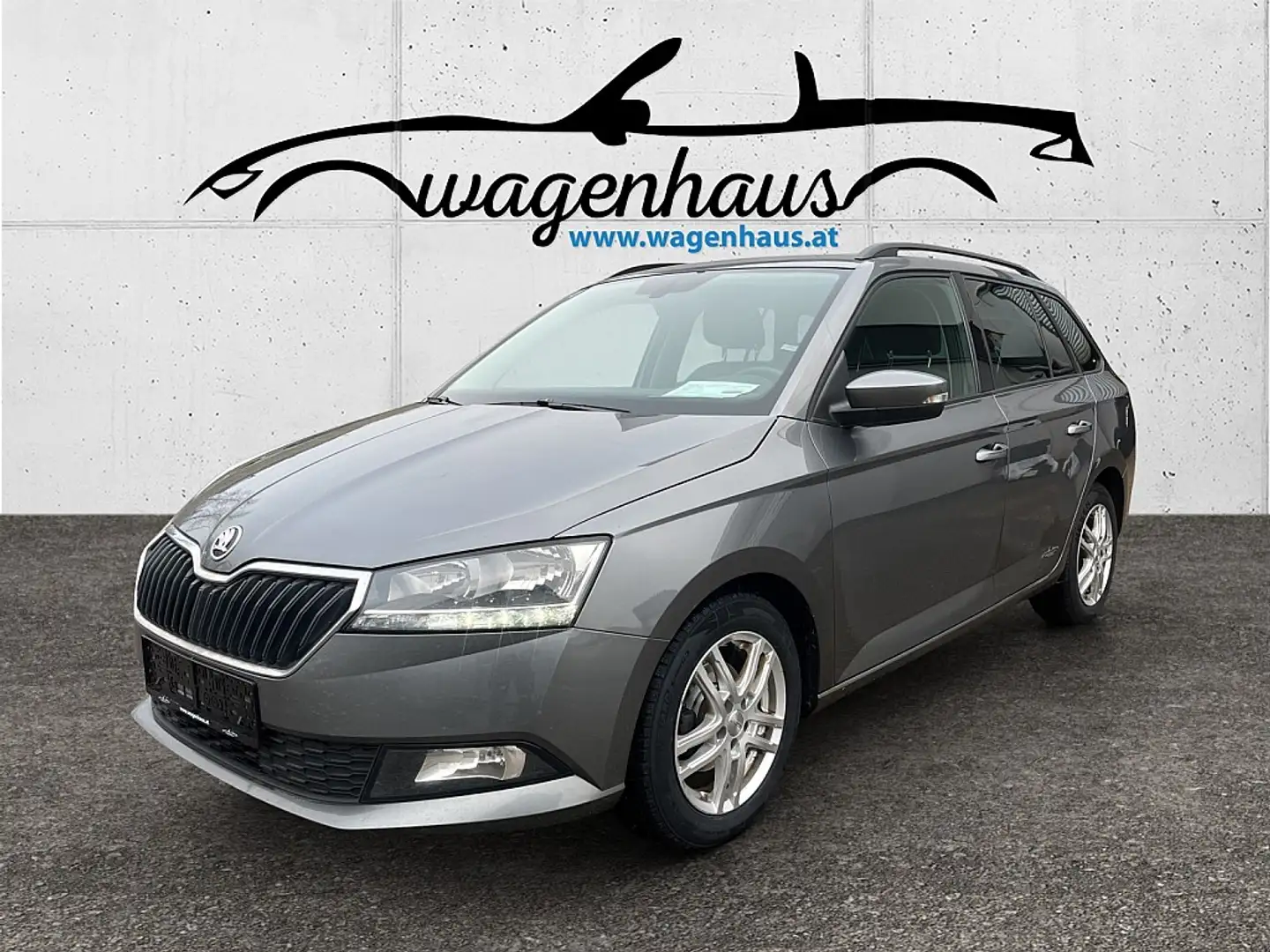Skoda Fabia Combi Ambition 1,0 TSI, App, PDC, Climatronik Grau - 1