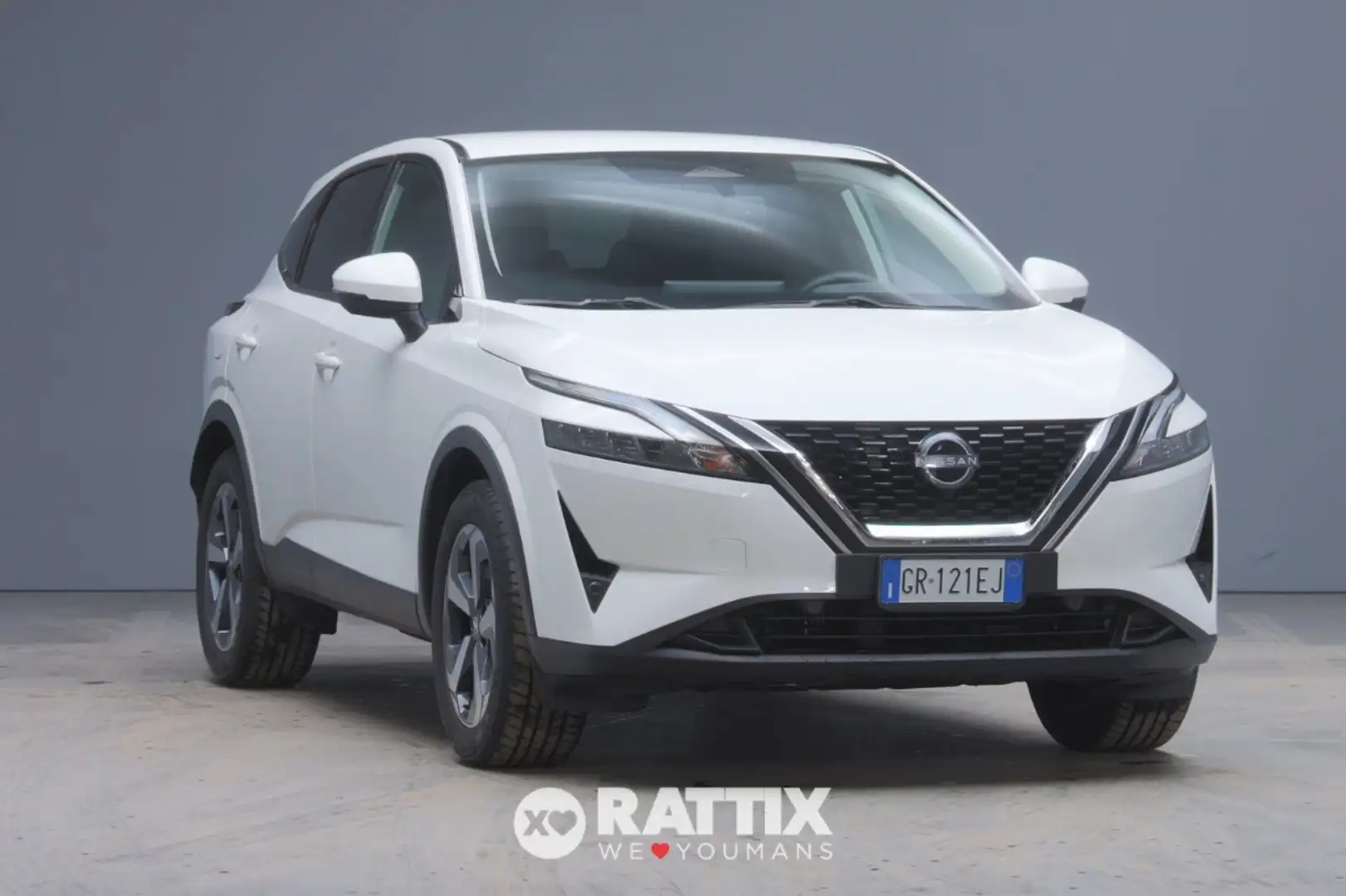 Nissan Qashqai 1.3 Mhev 140CV N-Connecta Bianco - 1