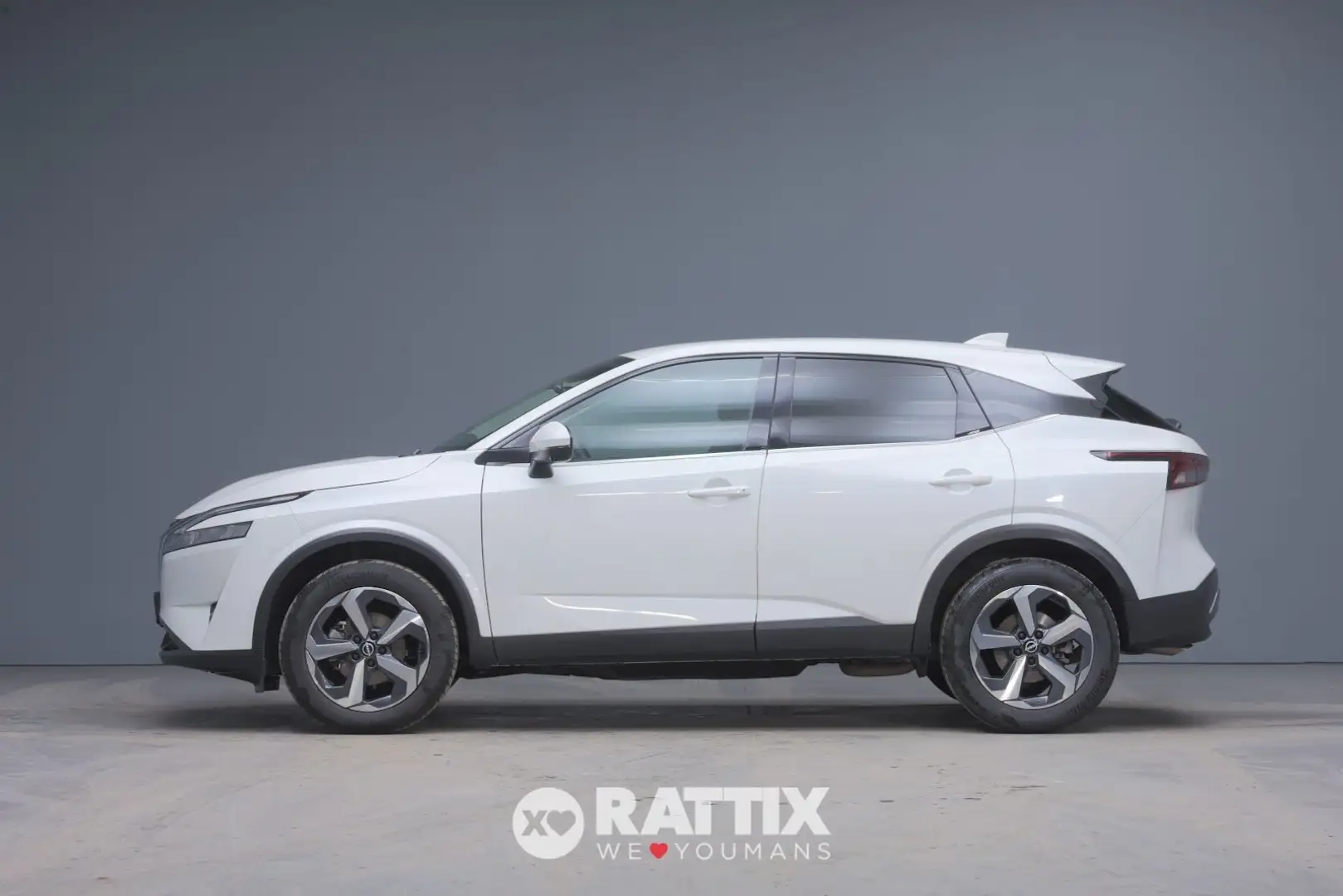Nissan Qashqai 1.3 Mhev 140CV N-Connecta Bianco - 2