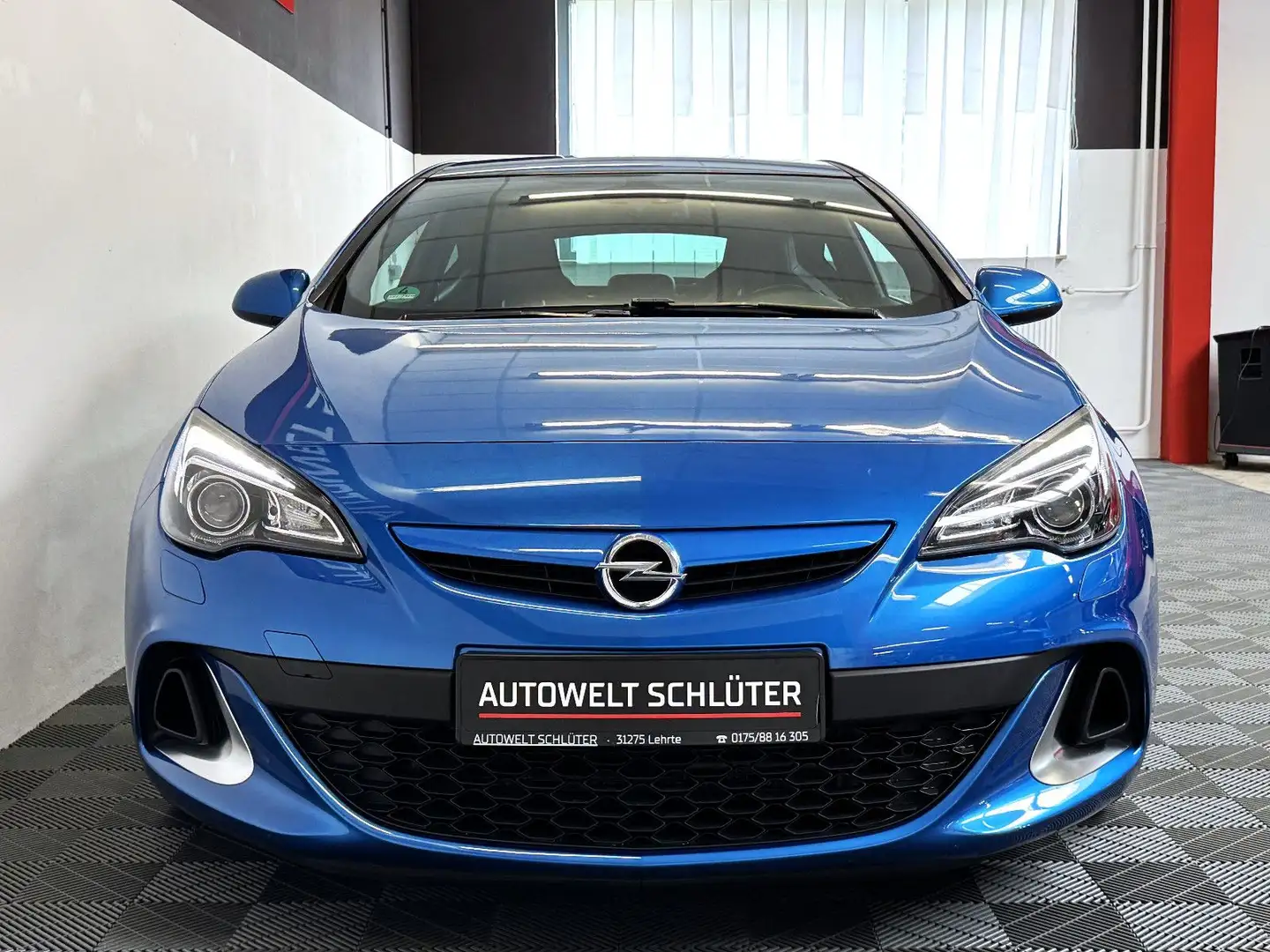 Opel Astra J GTC OPC*352 PS*Schalensitze*H&R*TÜV Neu* Синий - 2